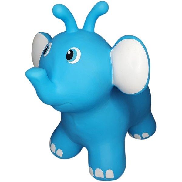 Gerardo Toys Jumpy Elefant Blå