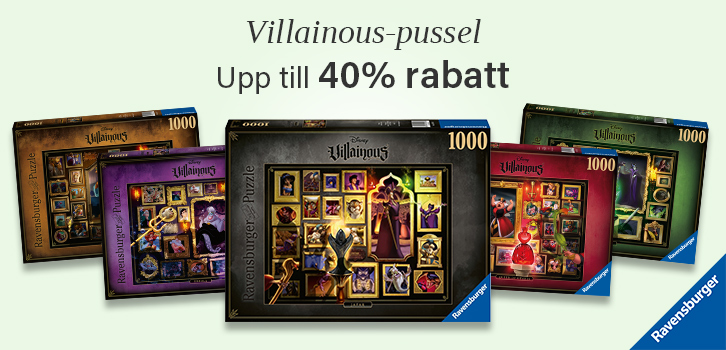 Villainous Pussel upp till 40%