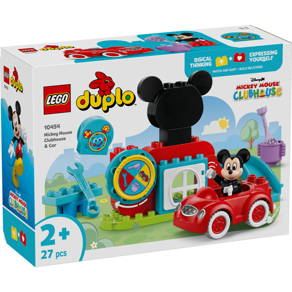 10454 LEGO Duplo Musse Pigg och Bil