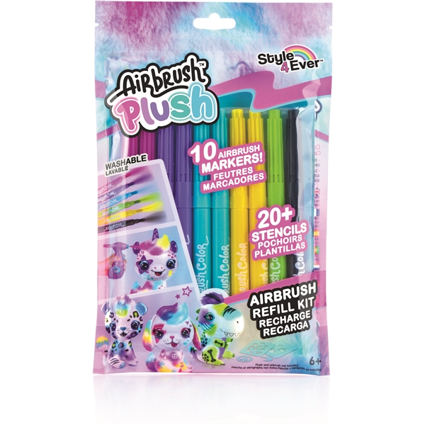 Airbrush Plush Refill Kit 10 st