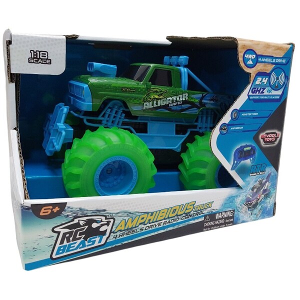 RC BEAST RC 4WD Amphibious Truck 1:18