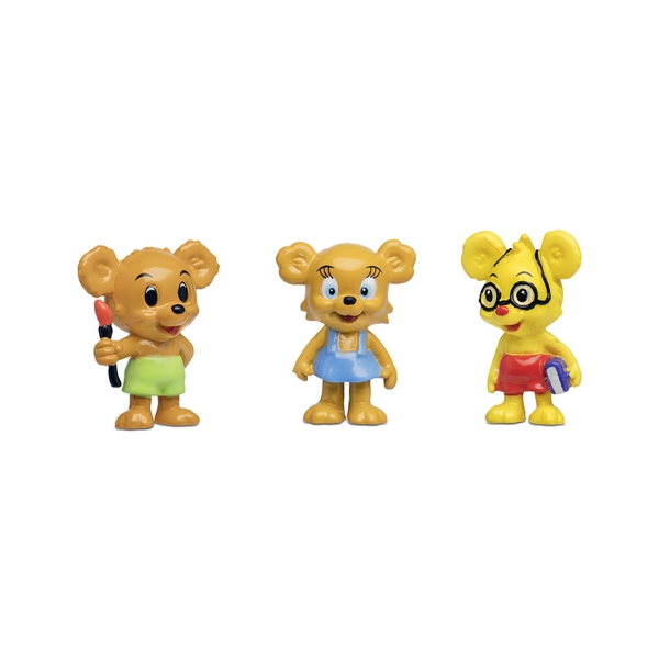 Bamse Figurset Nalle-Maja, Brum & Teddy