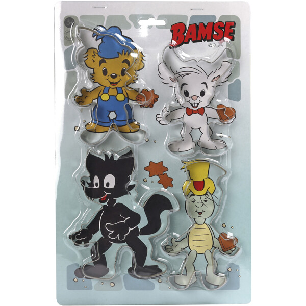 Bamse Bakformar 4 st
