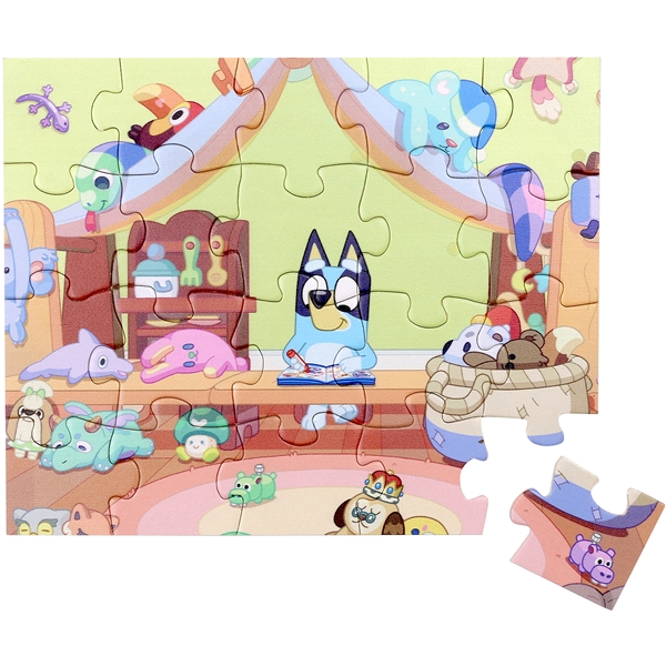 Bluey Pussel Träpussel 20 Bitar