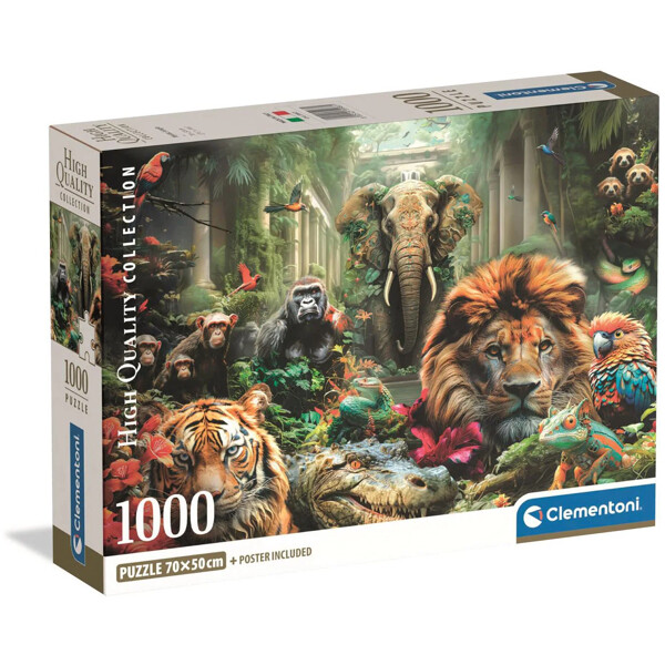 Pussel 1000 Bitar Mystic Jungle