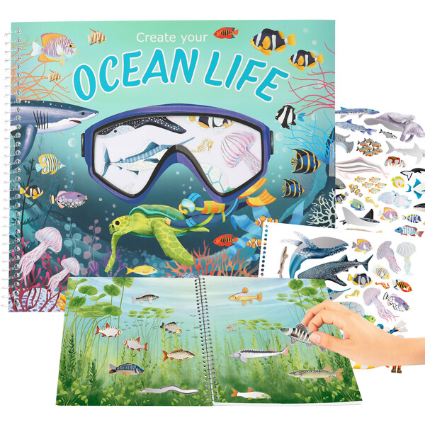 Create your Ocean Life m. Holografstickers