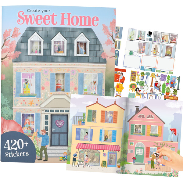 Create your Sweet Home Pysselbok + Stickers