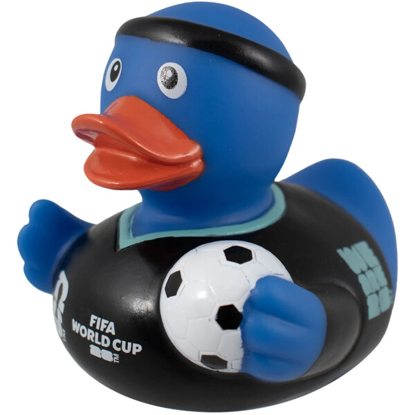 World Cup Rubber Duck Blå