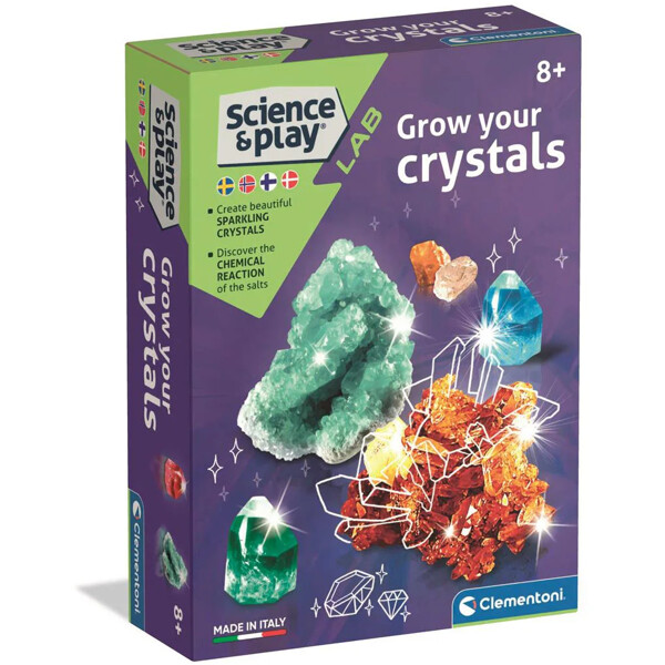Science & Play: Grow your Crystals