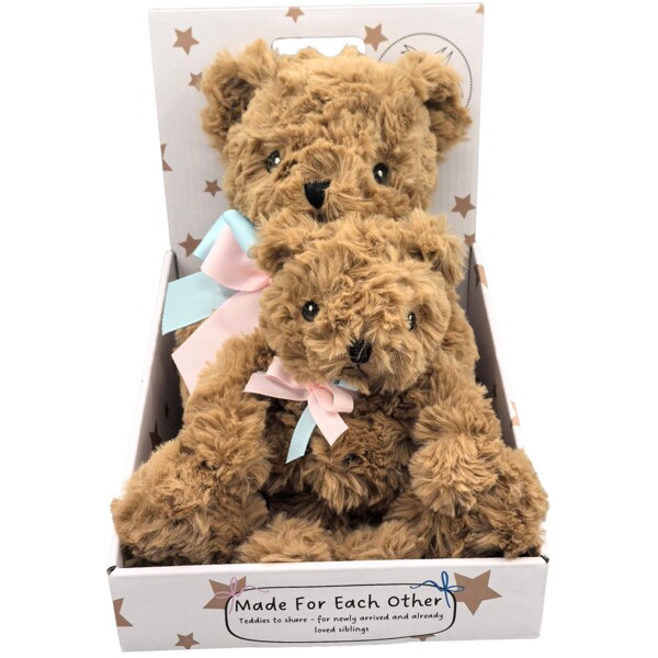 Carlo Baby Syskonnalle Stor & Liten Brun