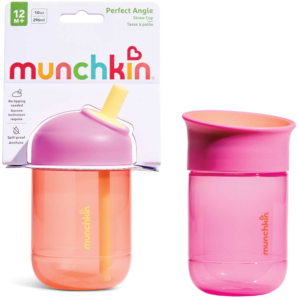 Munchkin 2-p 360 Sippy + Perfect Angle
