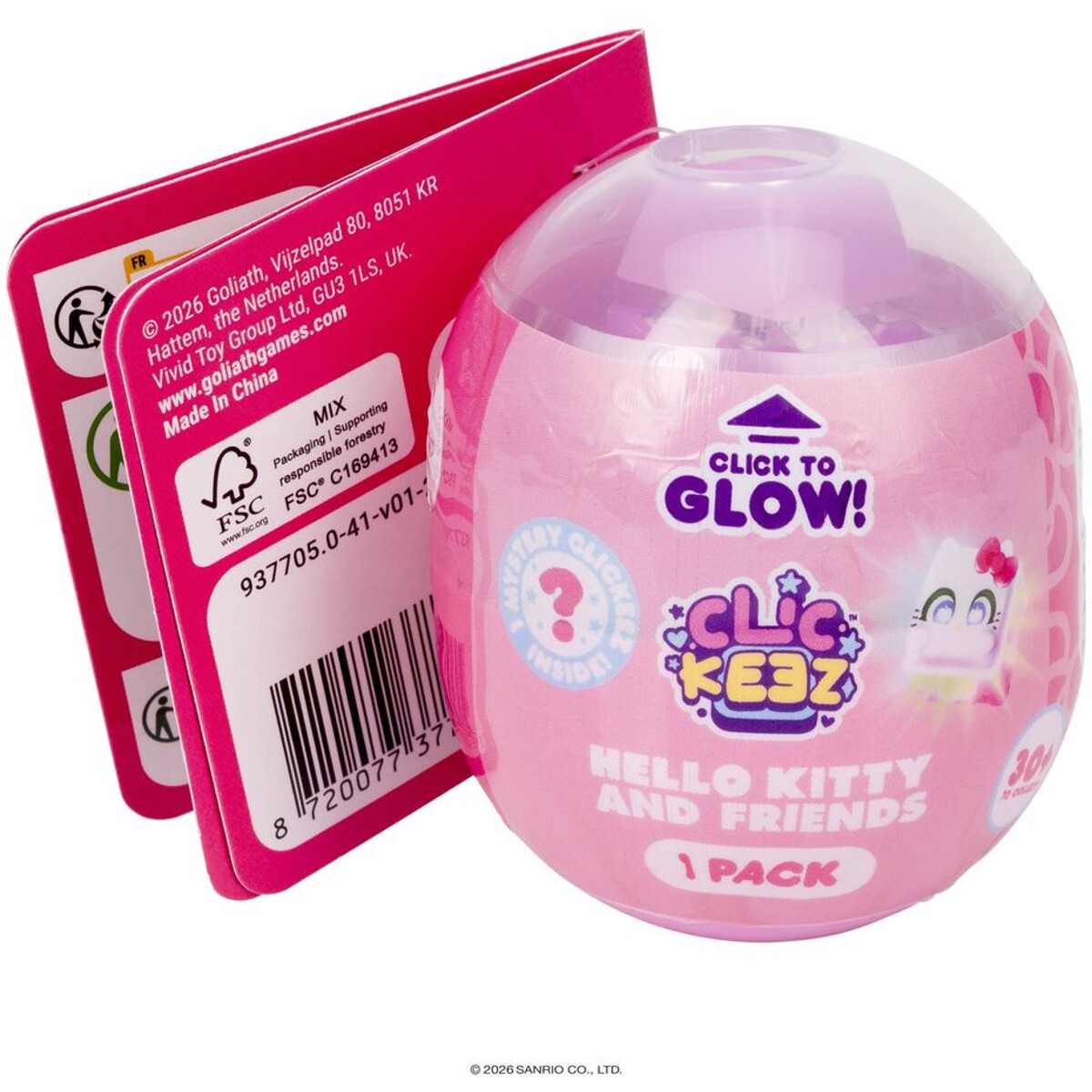 Clickeez Hello Kitty & Friends 1-pack