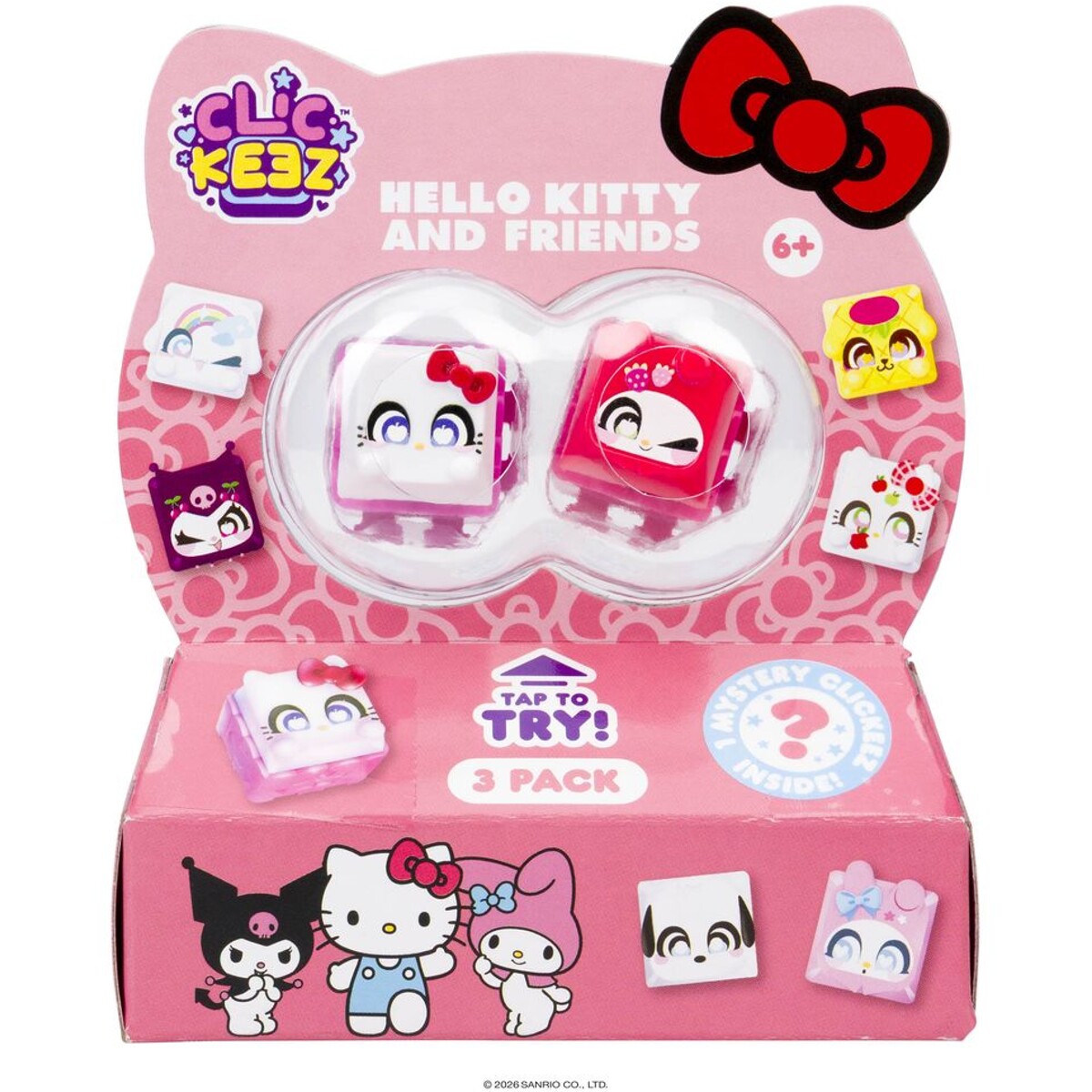 Clickeez Hello Kitty & Friends 3-pack