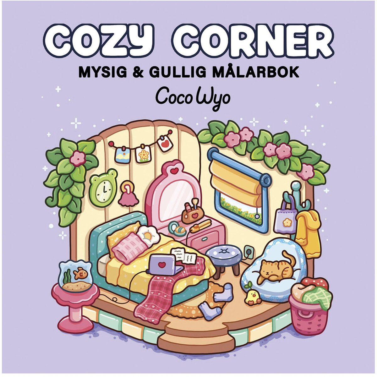 Målarbok: Cozy Corner