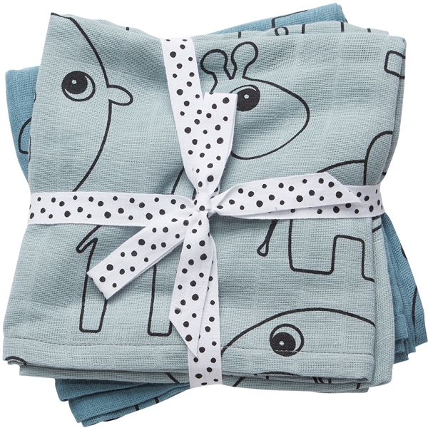 Done By Deer Burp Cloth 2-P Contour