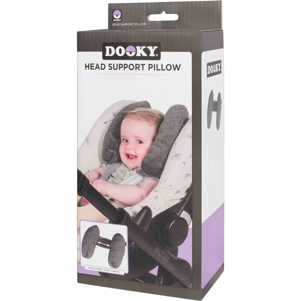 Dooky Head Support Pillow Grey