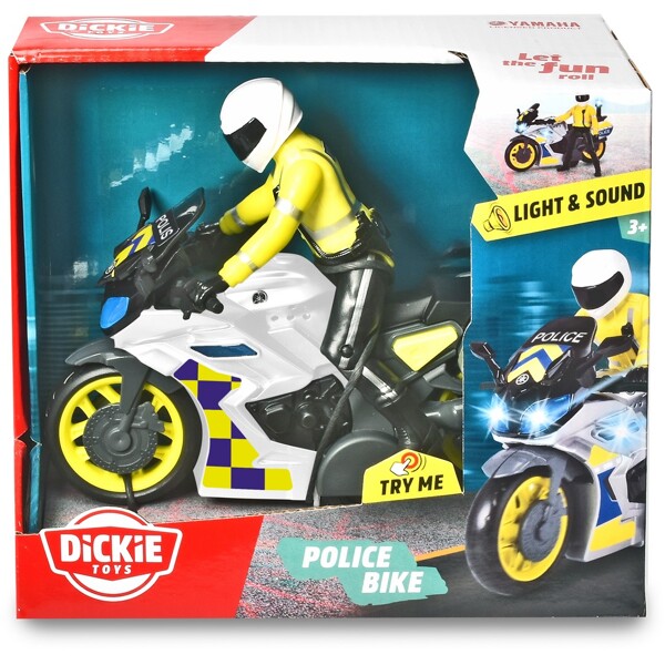 Dickie Toys Yamaha Polismotorcykel SE