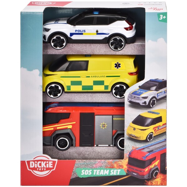 Dickie Toys Utryckningssfordon SE