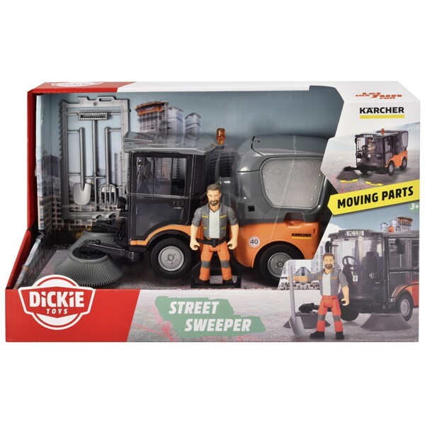 Dickie Toys Kaercher Städmaskin 19,5 cm