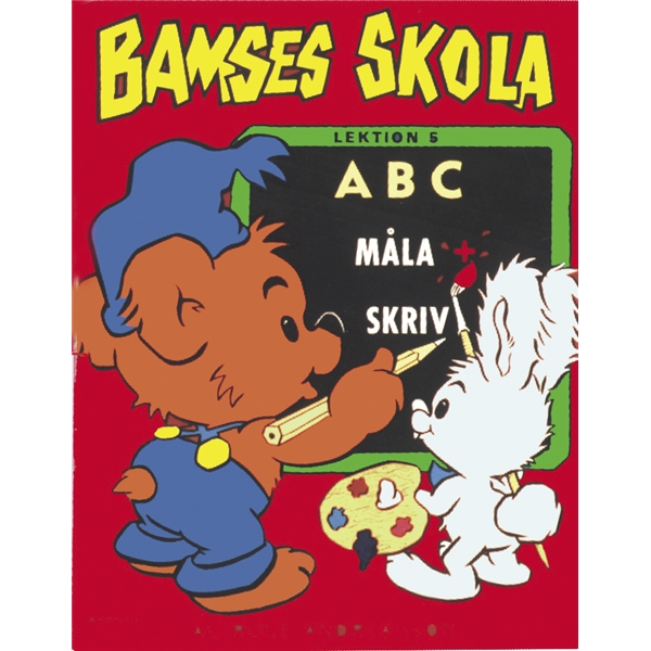 Bamses skola ABC, lek- och lärbok