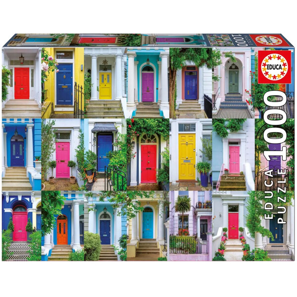 Educa Pussel 1000 Bitar Doors Of Notting Hill