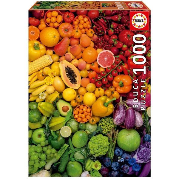 Educa Pussel 1000 Bitar Colorful Vitamines
