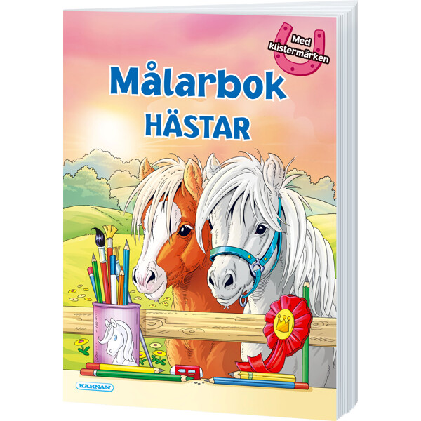 Målarbok Hästar