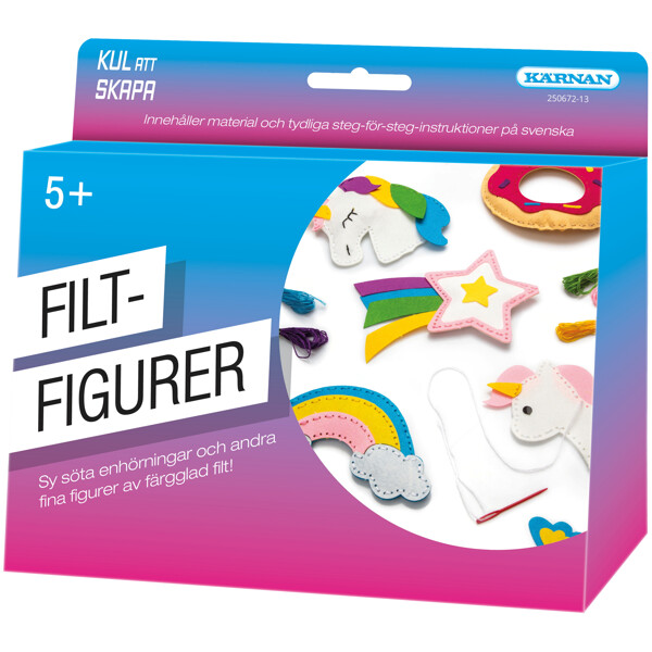 Kul Att Skapa Filtfigurer