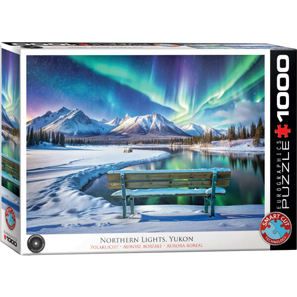Pussel 1000 Bitar Aurora Borealis (Smart Cut)