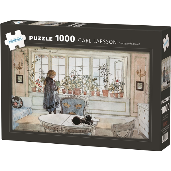 Pussel 1000 Bitar Carl Larsson Blomsterfönstret