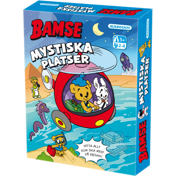 Spel Bamse Mystiska Platser