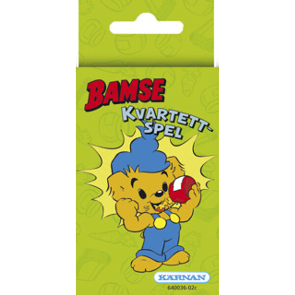 Kvartettspel Bamse