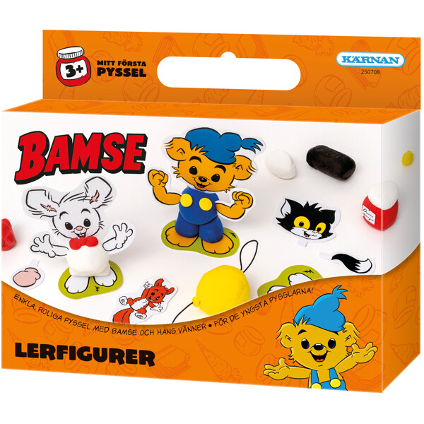 Kul Att Skapa Bamse Lerfigurer