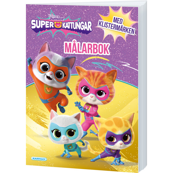 Målarbok Superkitties
