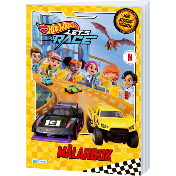 Målarbok Hot Wheels