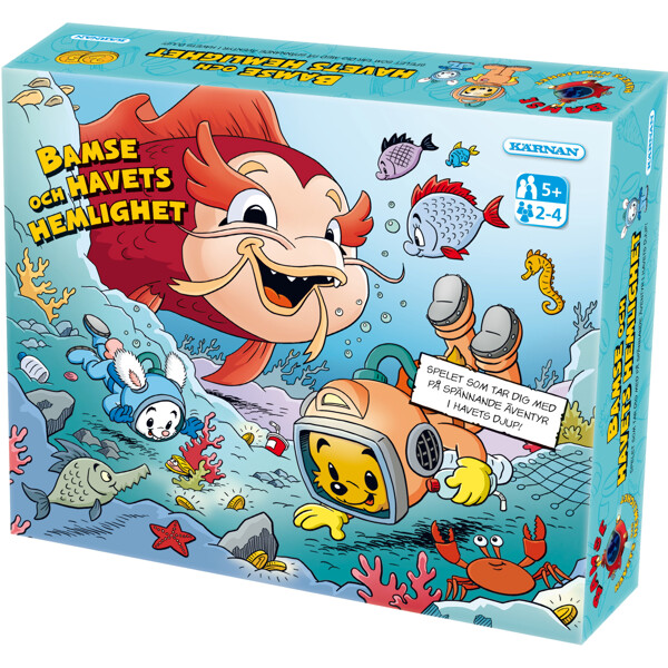 Barnspel Bamse Havets Hemlighet