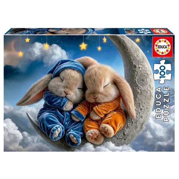 Educa Pussel 100 Bitar Bunny Dreams