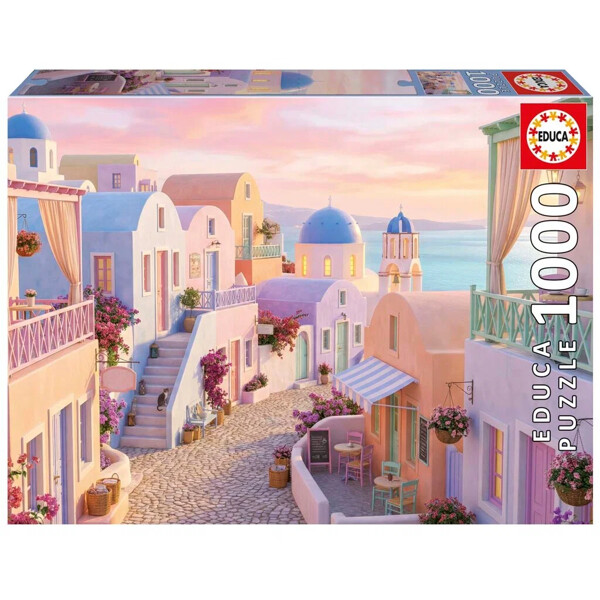 Educa Pussel 1000 Bitar Dreamy Santorini