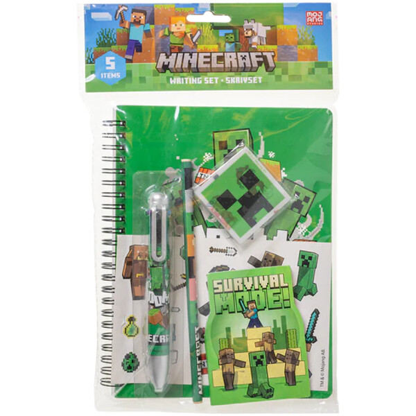 Minecraft A5 Skrivset