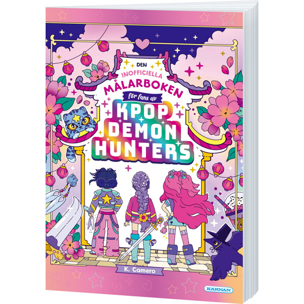 Målarbok K-POP Demon Hunters