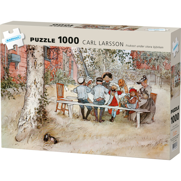 Pussel 1000 Bitar Carl Larsson Frukost under Björk