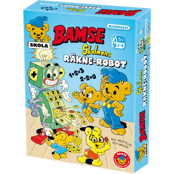 Spel Bamse Räknerobot
