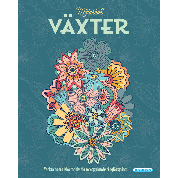 Målarbok Växter