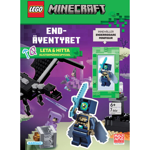 Pysselbok Lego Minecraft Endäventyret