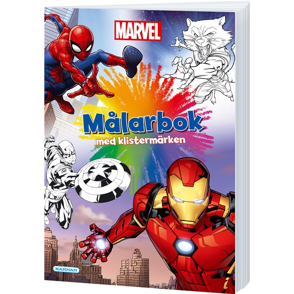 Målarbok Marvel Klassiker