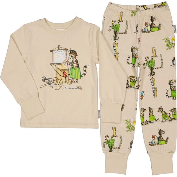 Pyjamas Pettson & Findus Beige