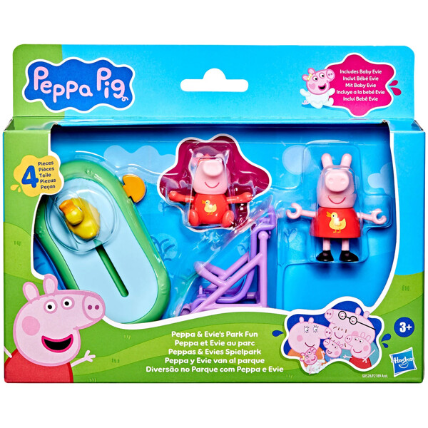 Peppa Pig Playset Peppa & Evies Park Fun