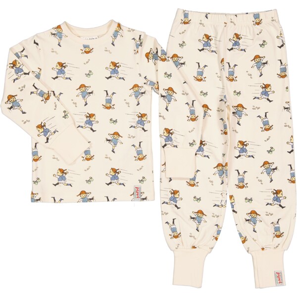 Pyjamas Pippi Långstrump Beige