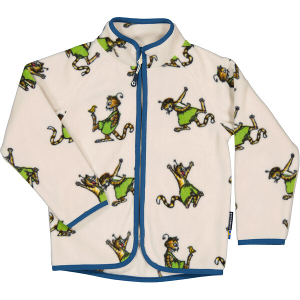 Fleecejacka Pettson och Findus Beige