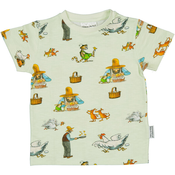 T-shirt Pettson och Findus Grön